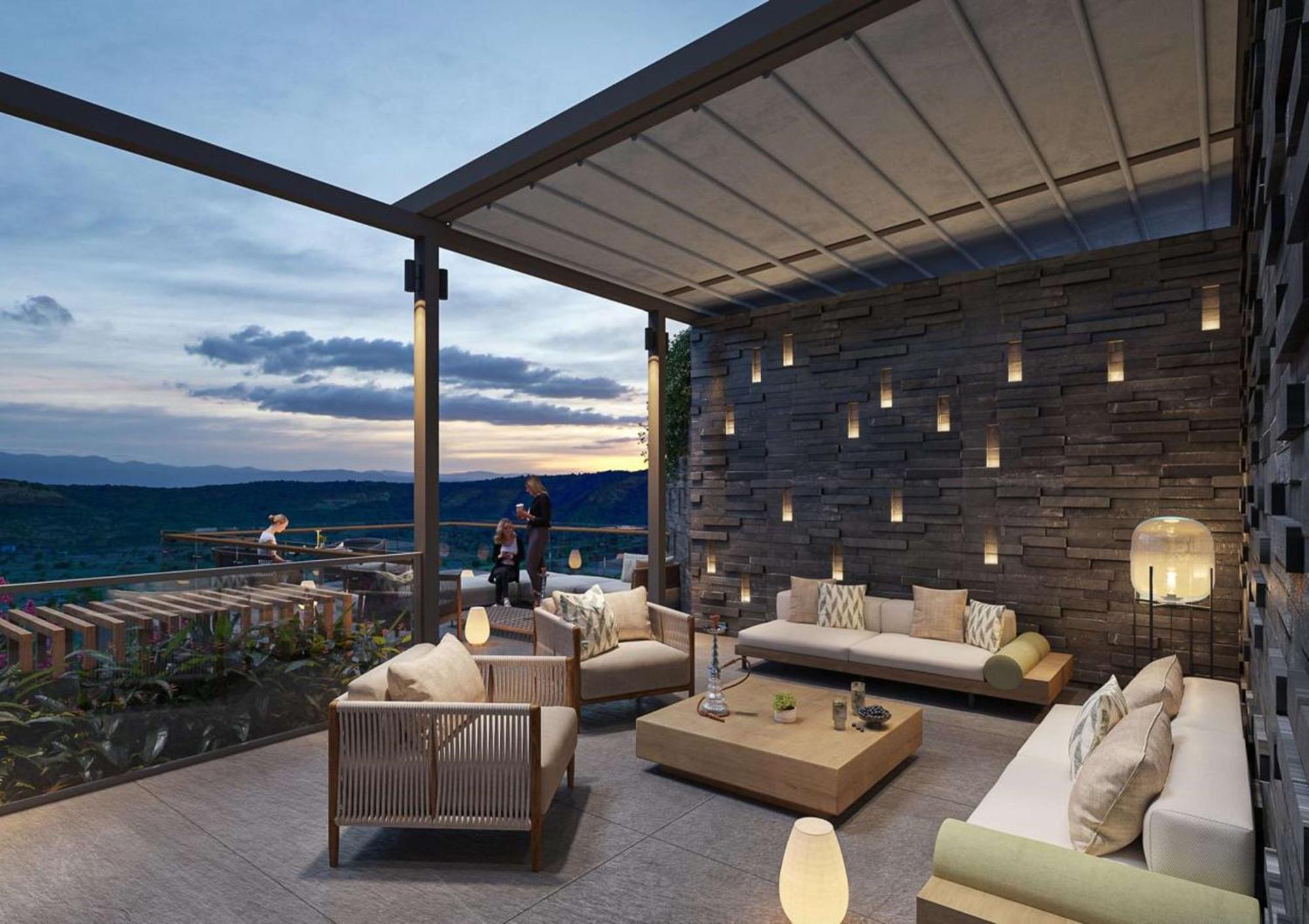 Radisson Resort And Spa Lonavala Dış mekan fotoğraf The Sky Bar